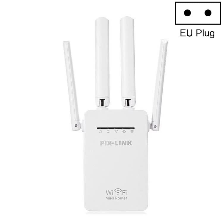 PIX-LINK LV-WR09 300Mbps WiFi Range Extender Repeater Mini Router PIX-LINK LV-WR09 300Mbps WiFi Range Extender Repeater Mini Router